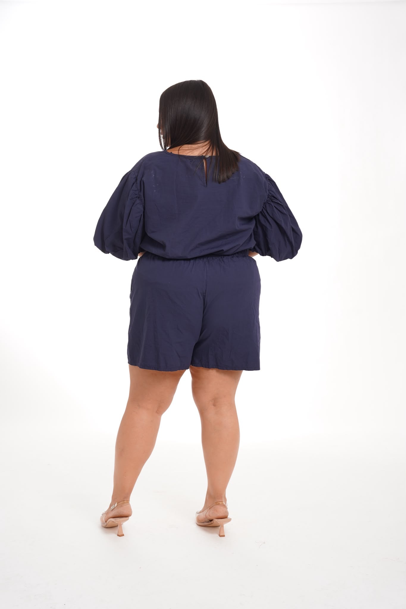 Coordinato Swarosky Blu