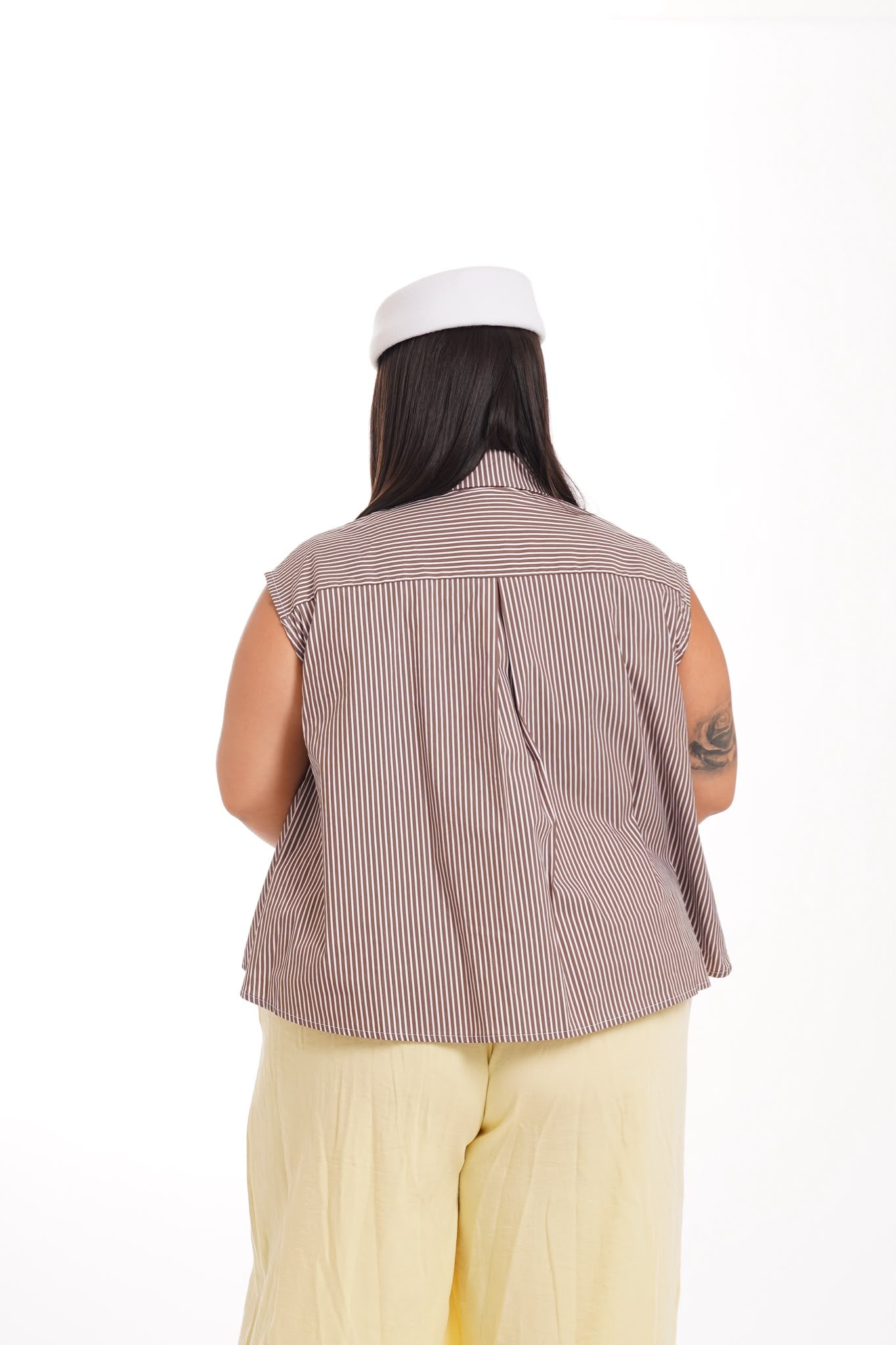 Camicia Righino Botton Marrone