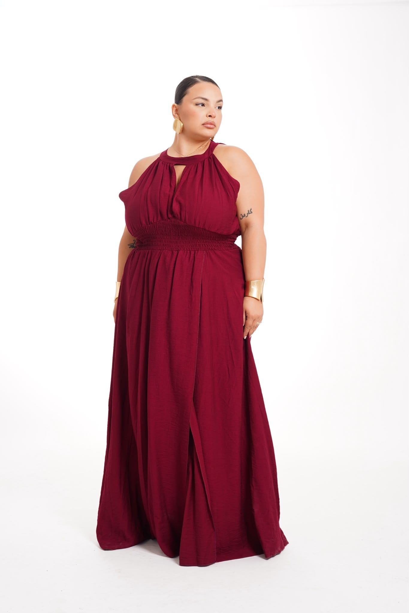 Dress Sefora Bordeaux