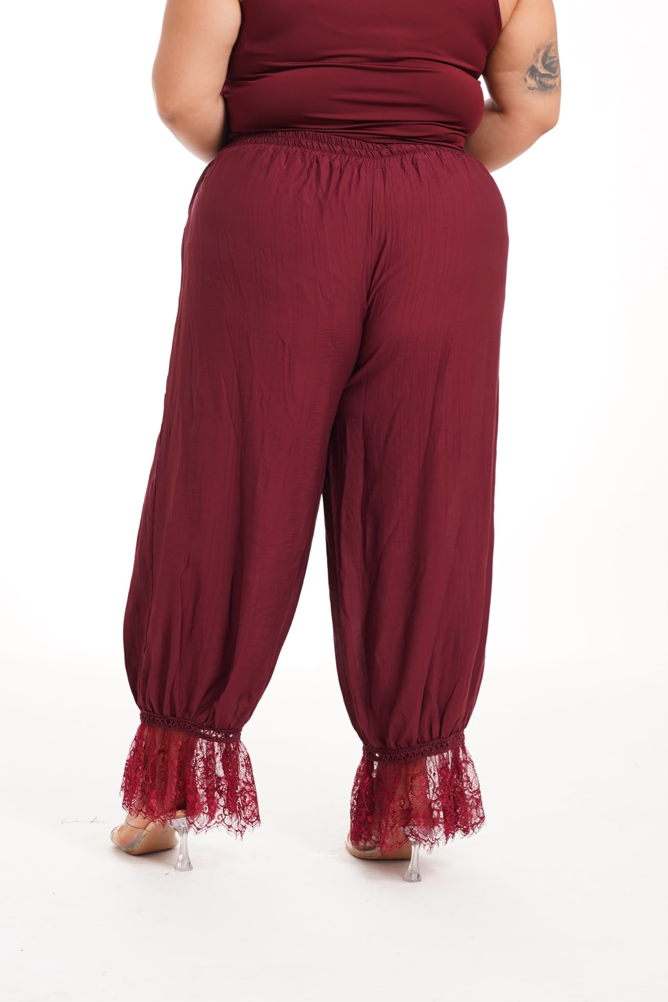 Pantalone Easy Pizzo Bordeaux