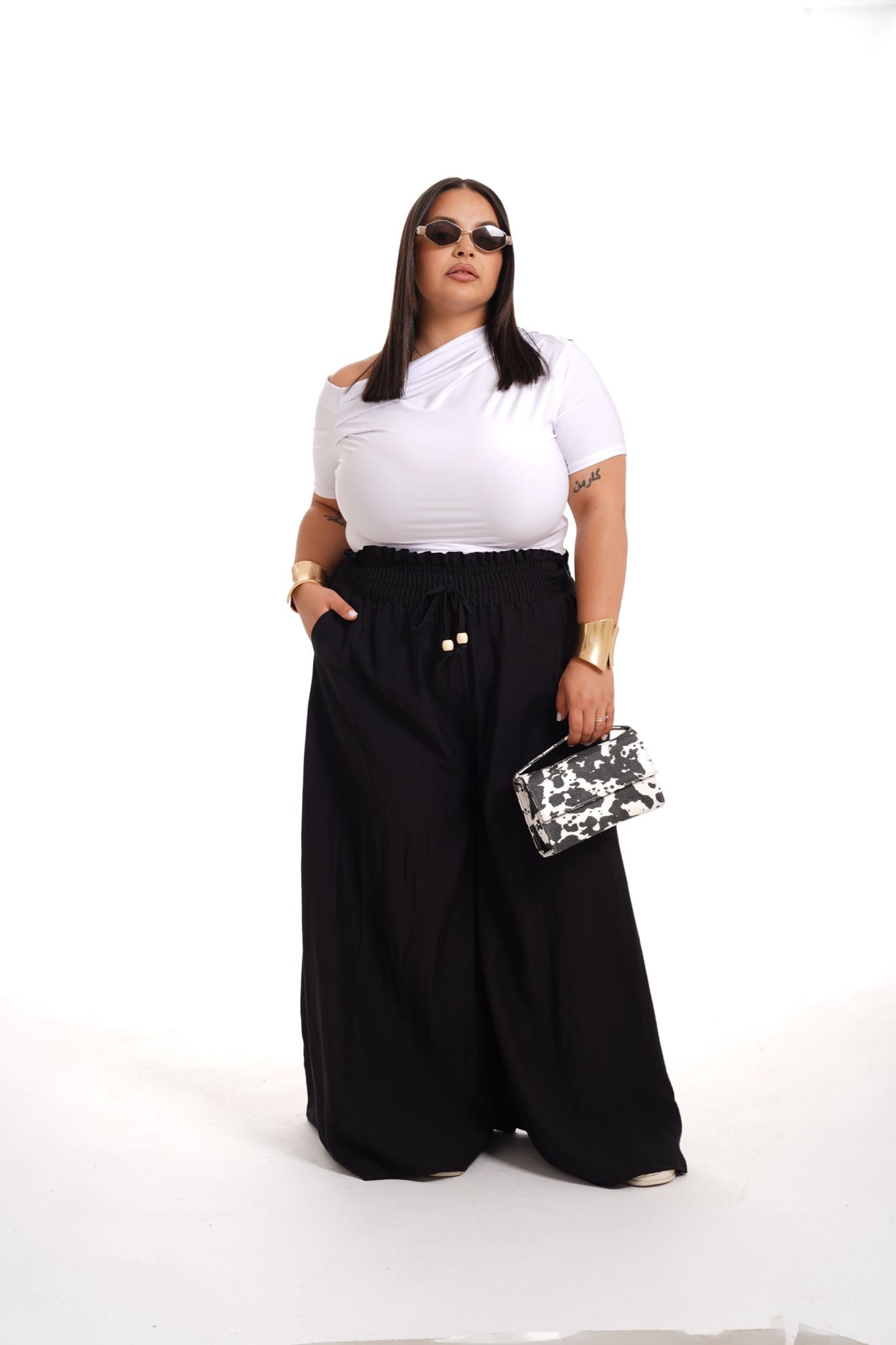 Pantalone Asia Nero