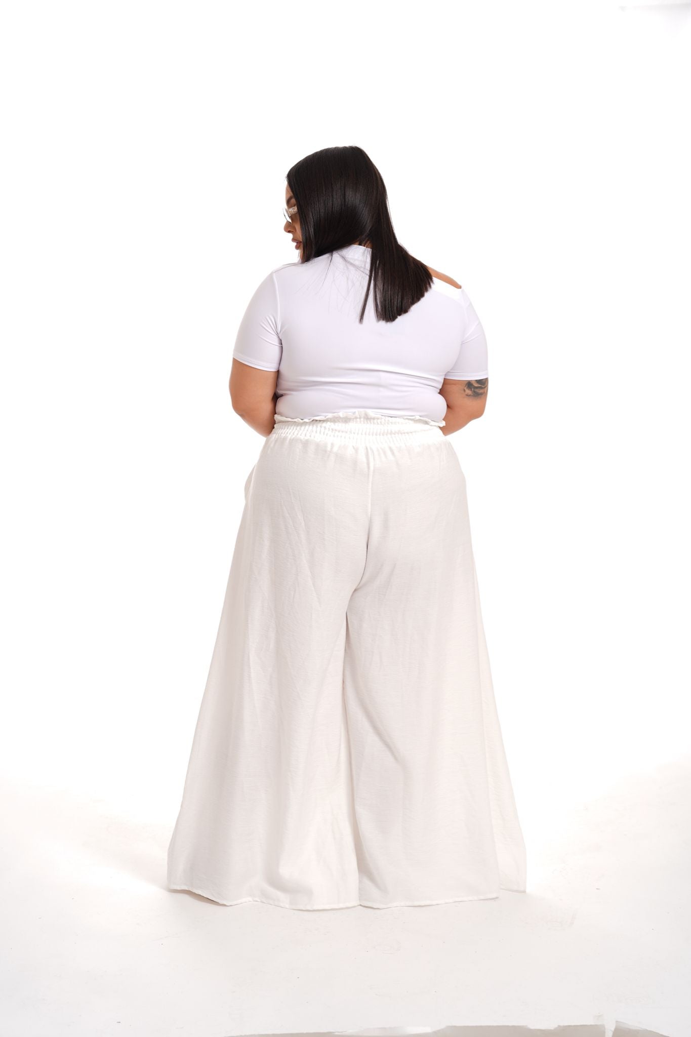 Pantalone Asia Bianco