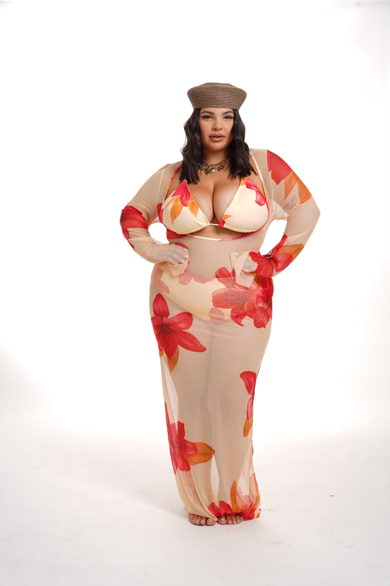 Costume+Copricostume Bahamas Giallo