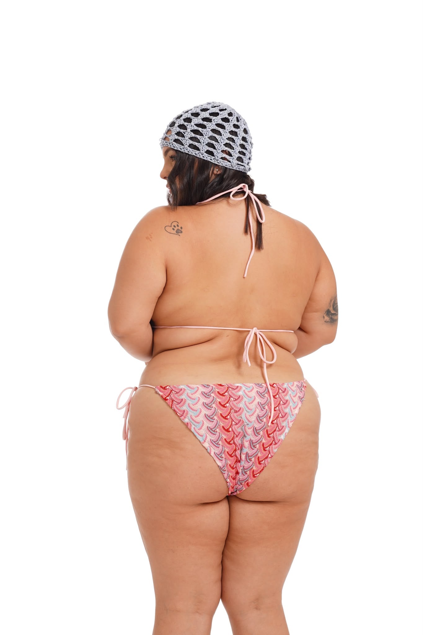Costume+Copricostume Tramonto Rosa