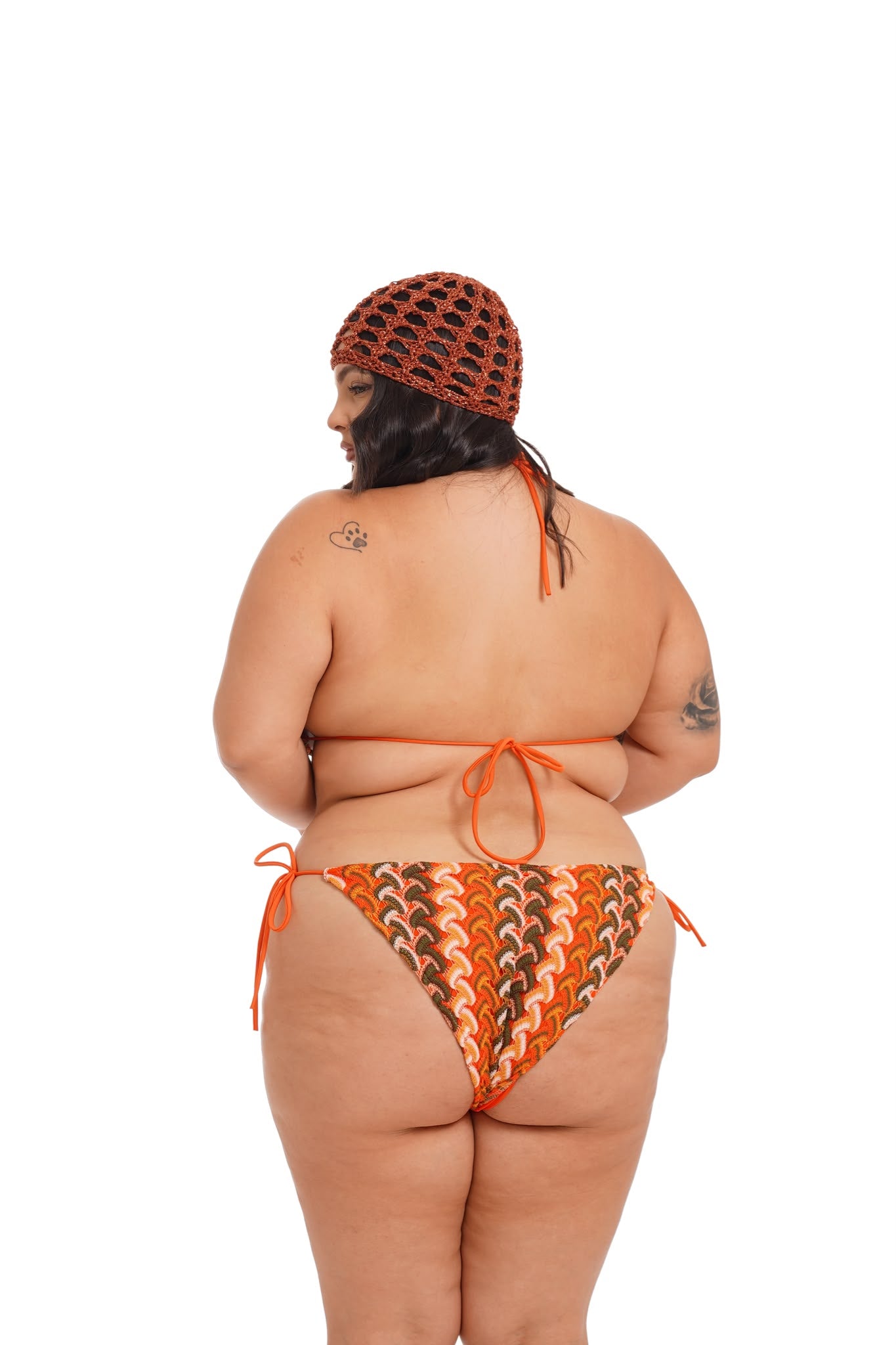 Costume+Copricostume Tramonto Arancio