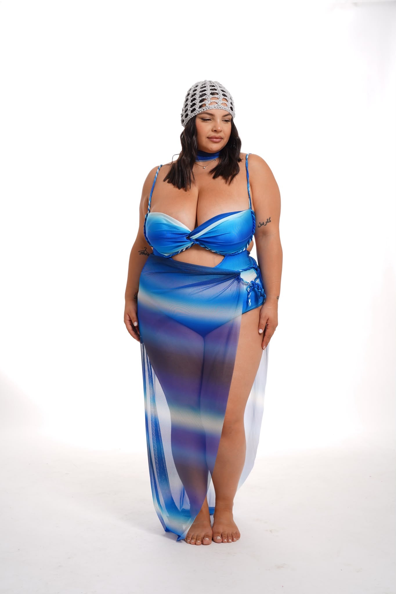 Costume 3 pezzi Tropez Blu