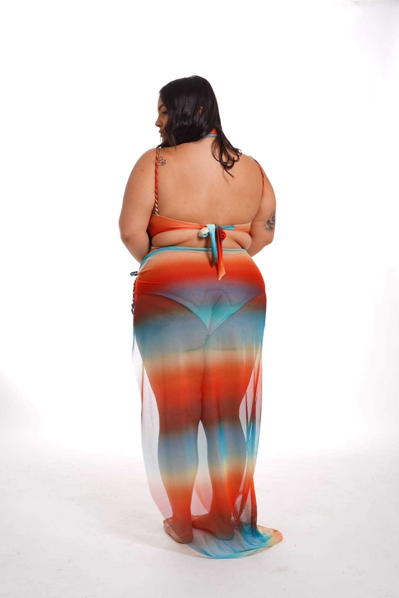 Costume 3 pezzi Tropez Arancio