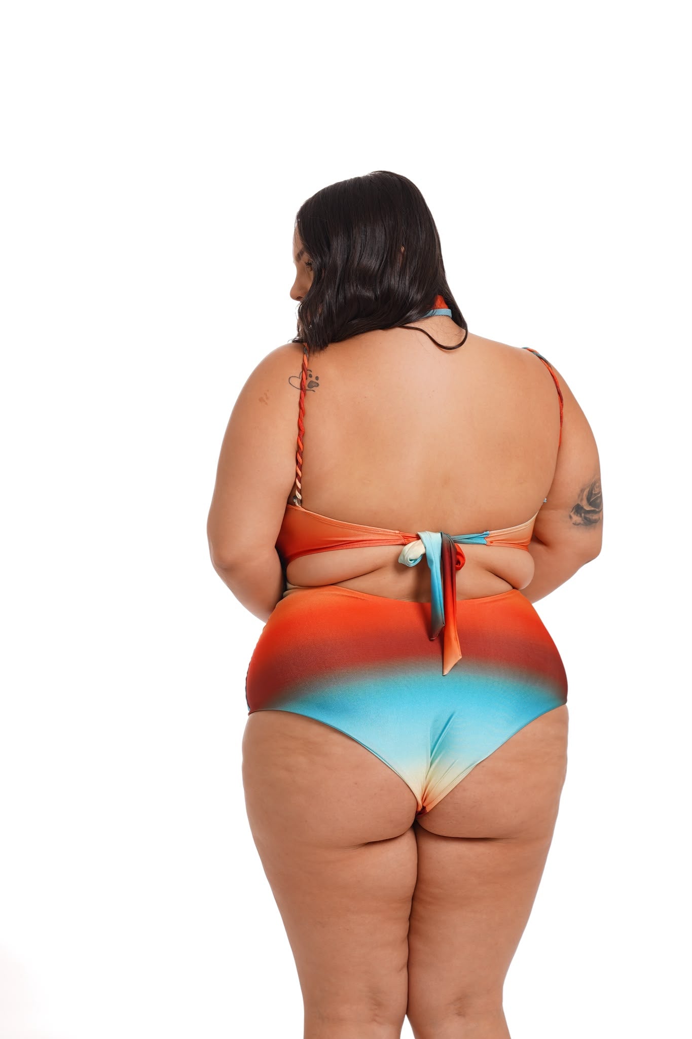 Costume 3 pezzi Tropez Arancio