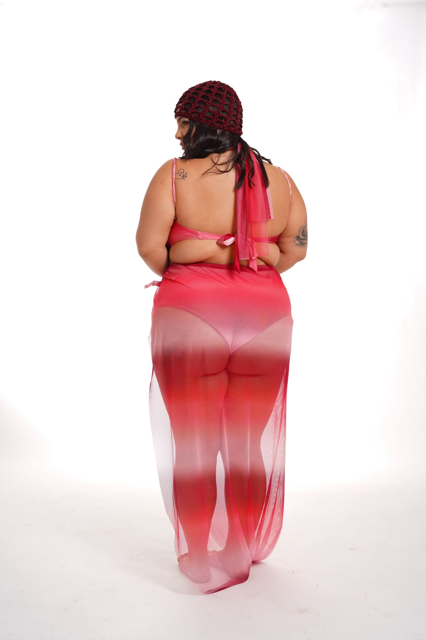 Costume 3 pezzi Tropez Rosa