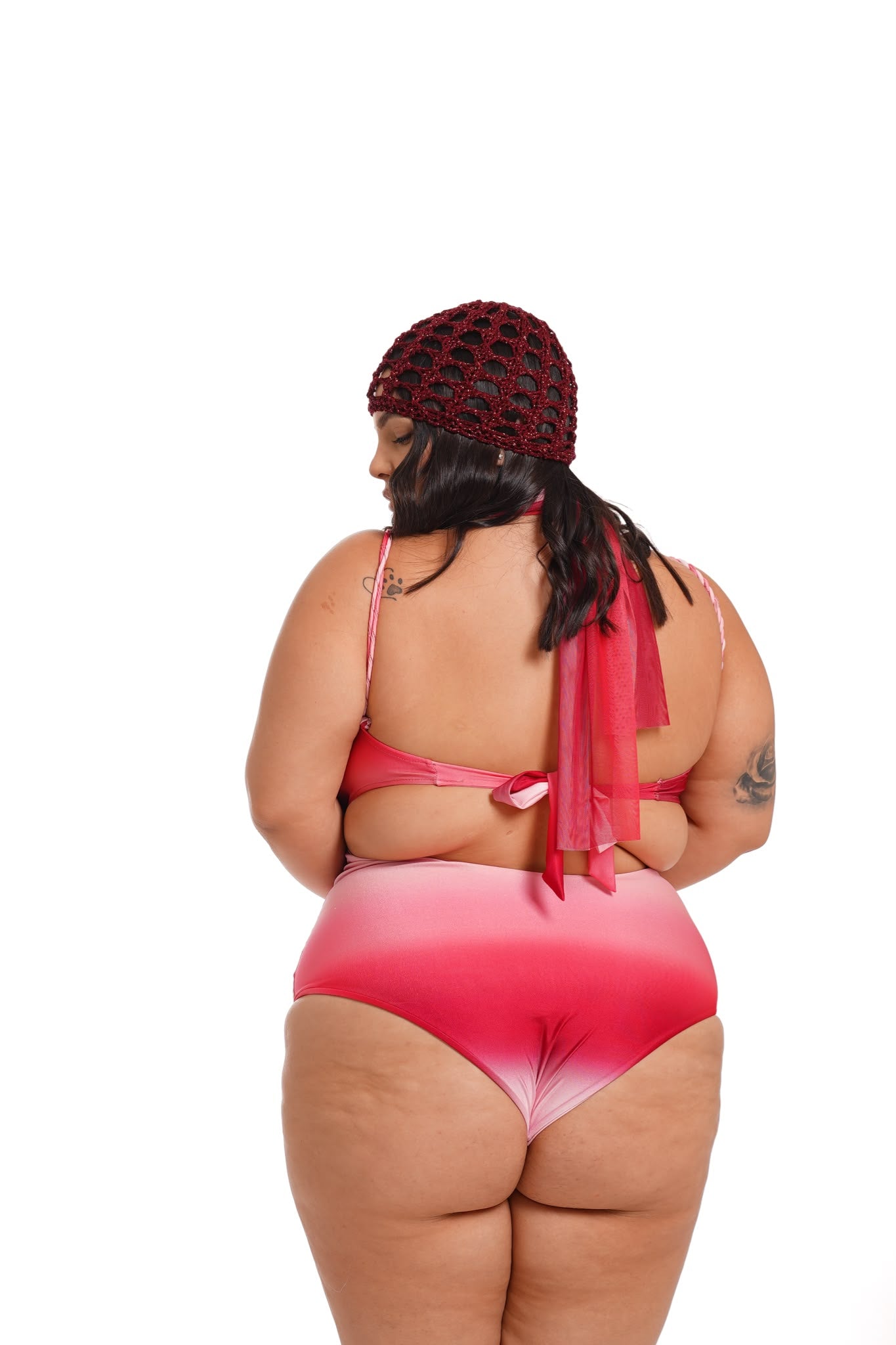 Costume 3 pezzi Tropez Rosa