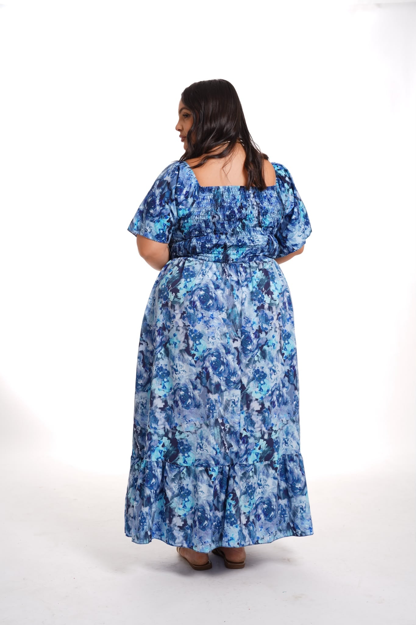 Dress Mesia Blu