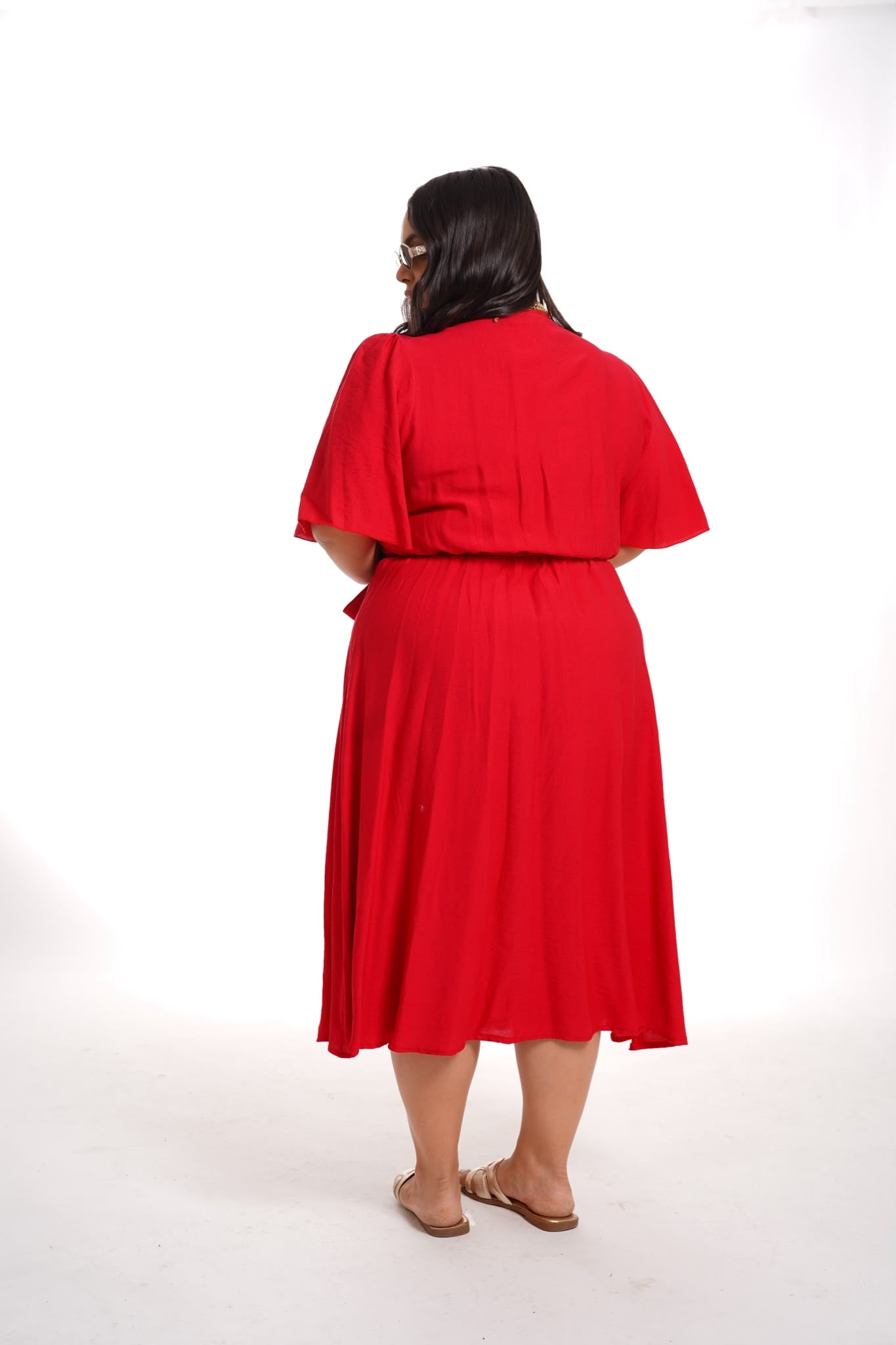 Abito Rosalia Rosso
