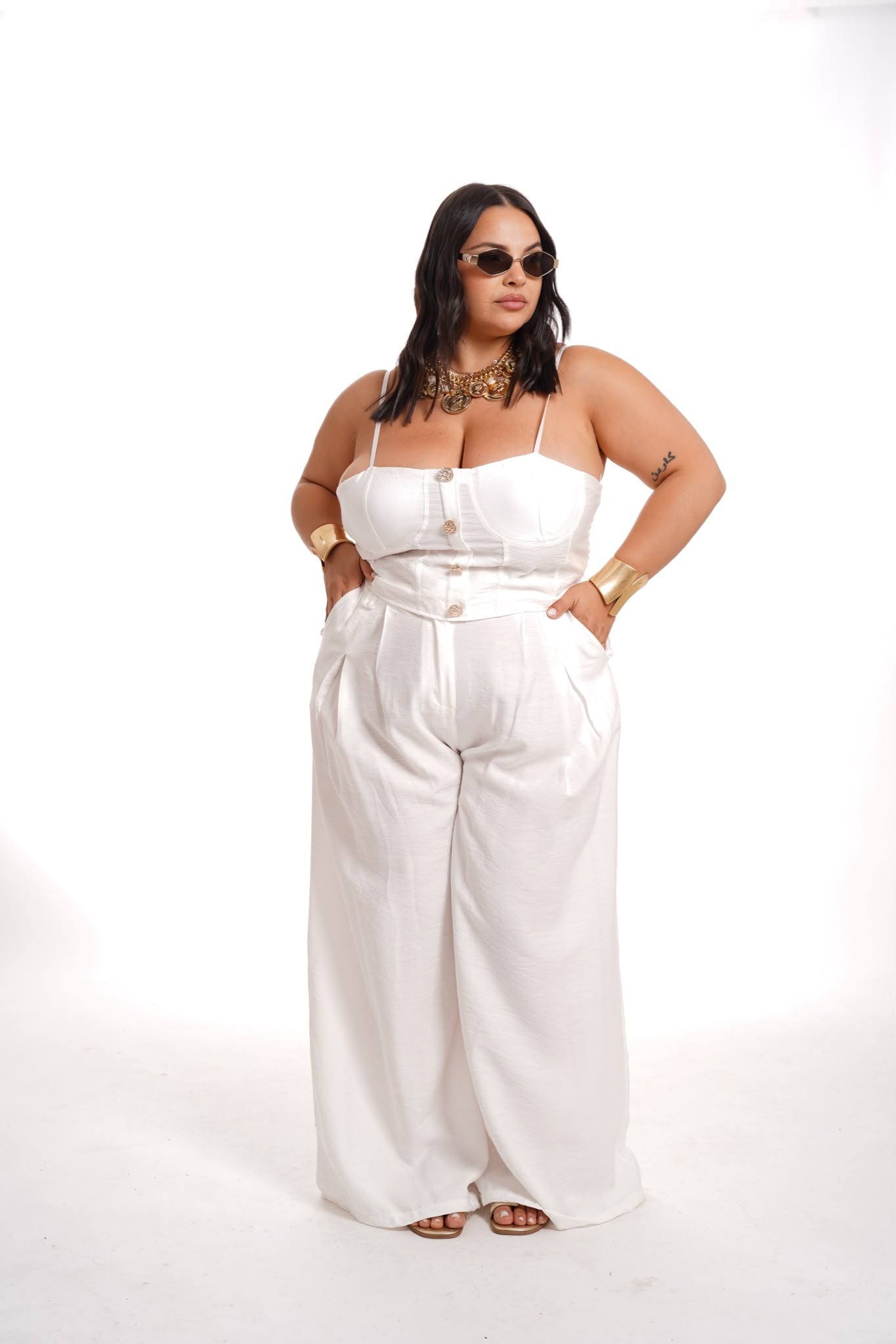 Coordinato Imperial Bianco
