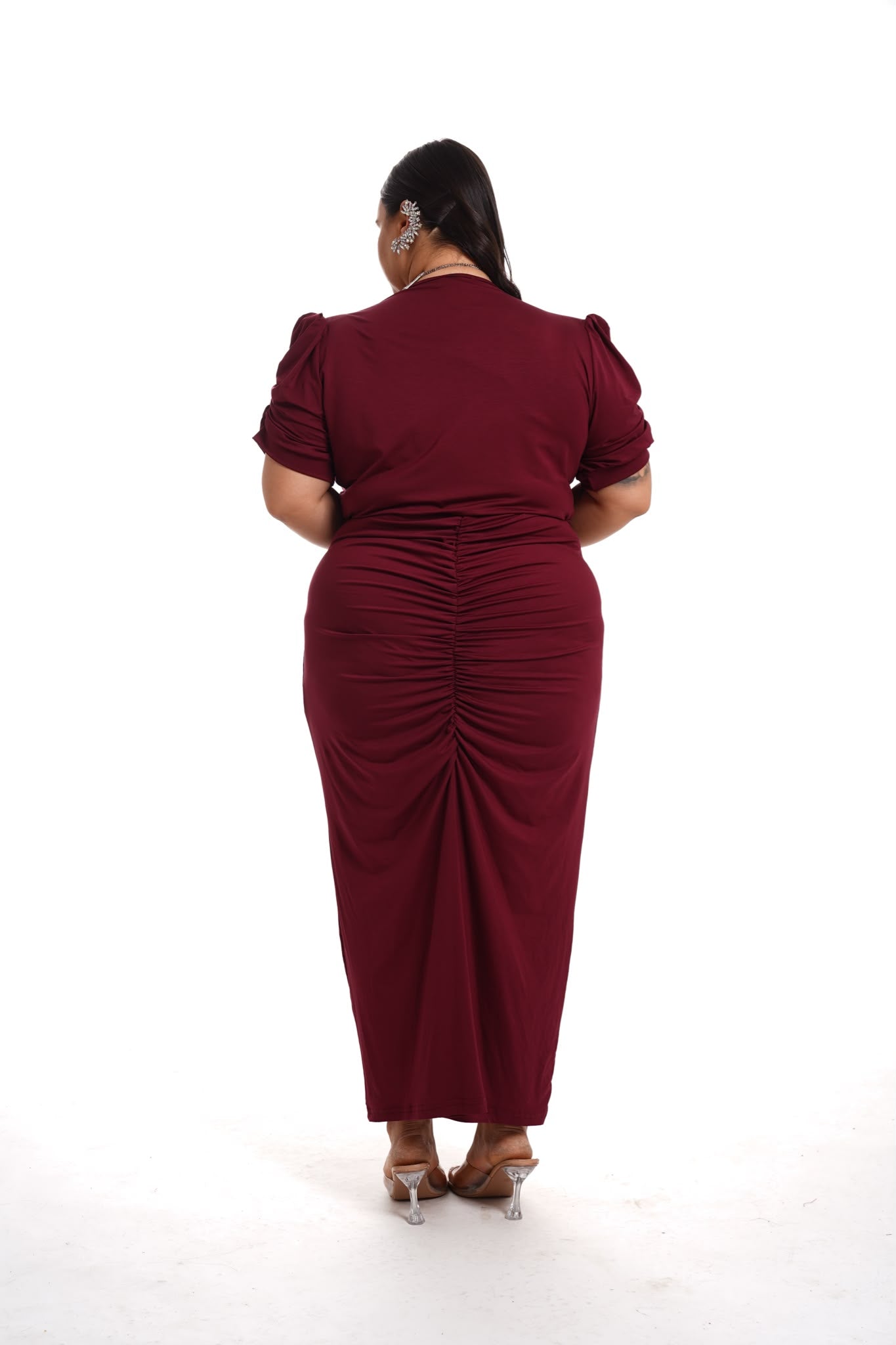 Abito Whitney Bordeaux