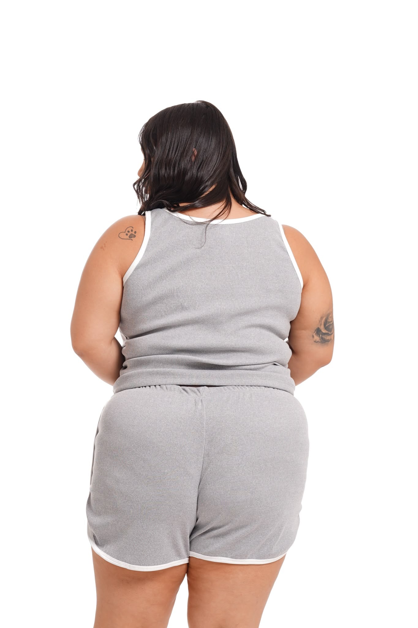Coordinato Brigitte Grigio