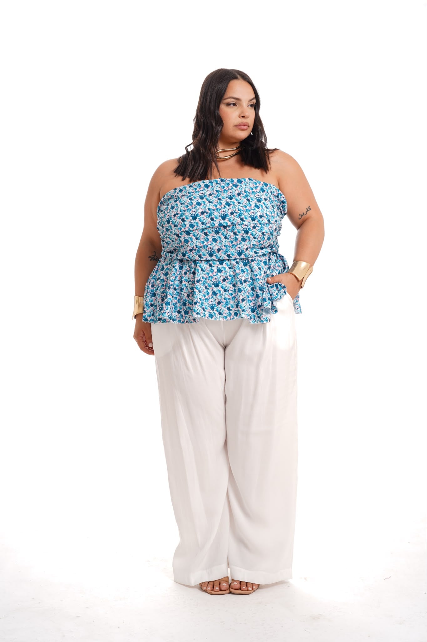 Pantalone Asy Bianco