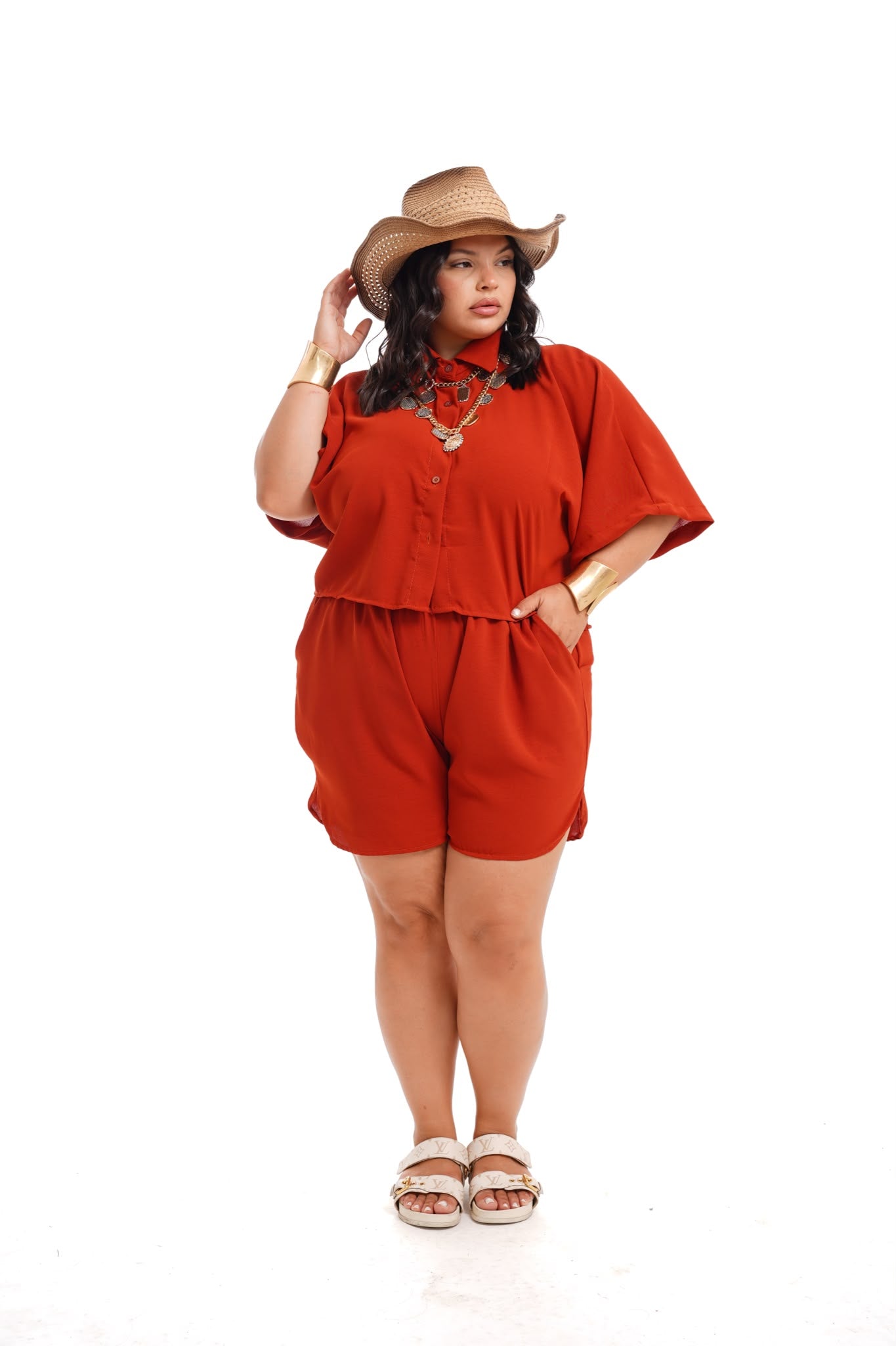 Coordinato Look Ruggine