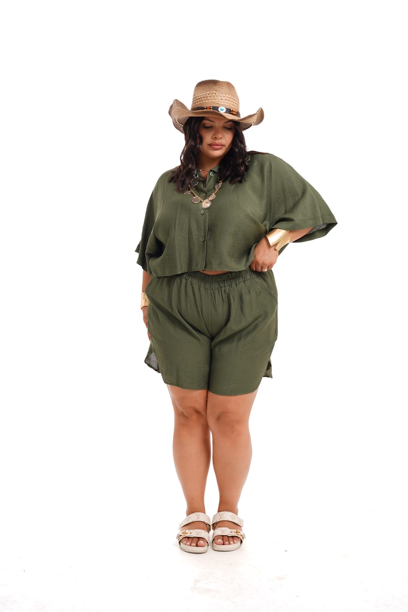 Coordinato Look Verde Militare
