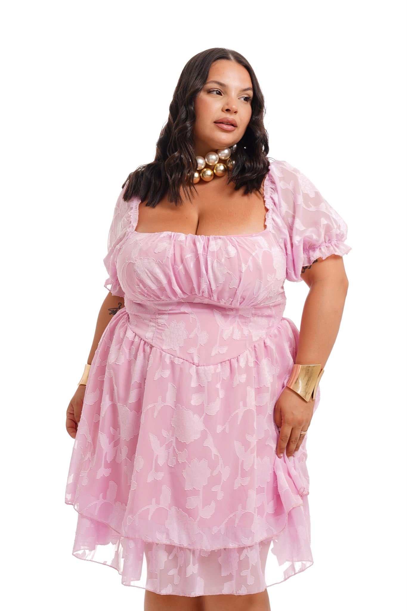 Mini Dress Boston Rosa
