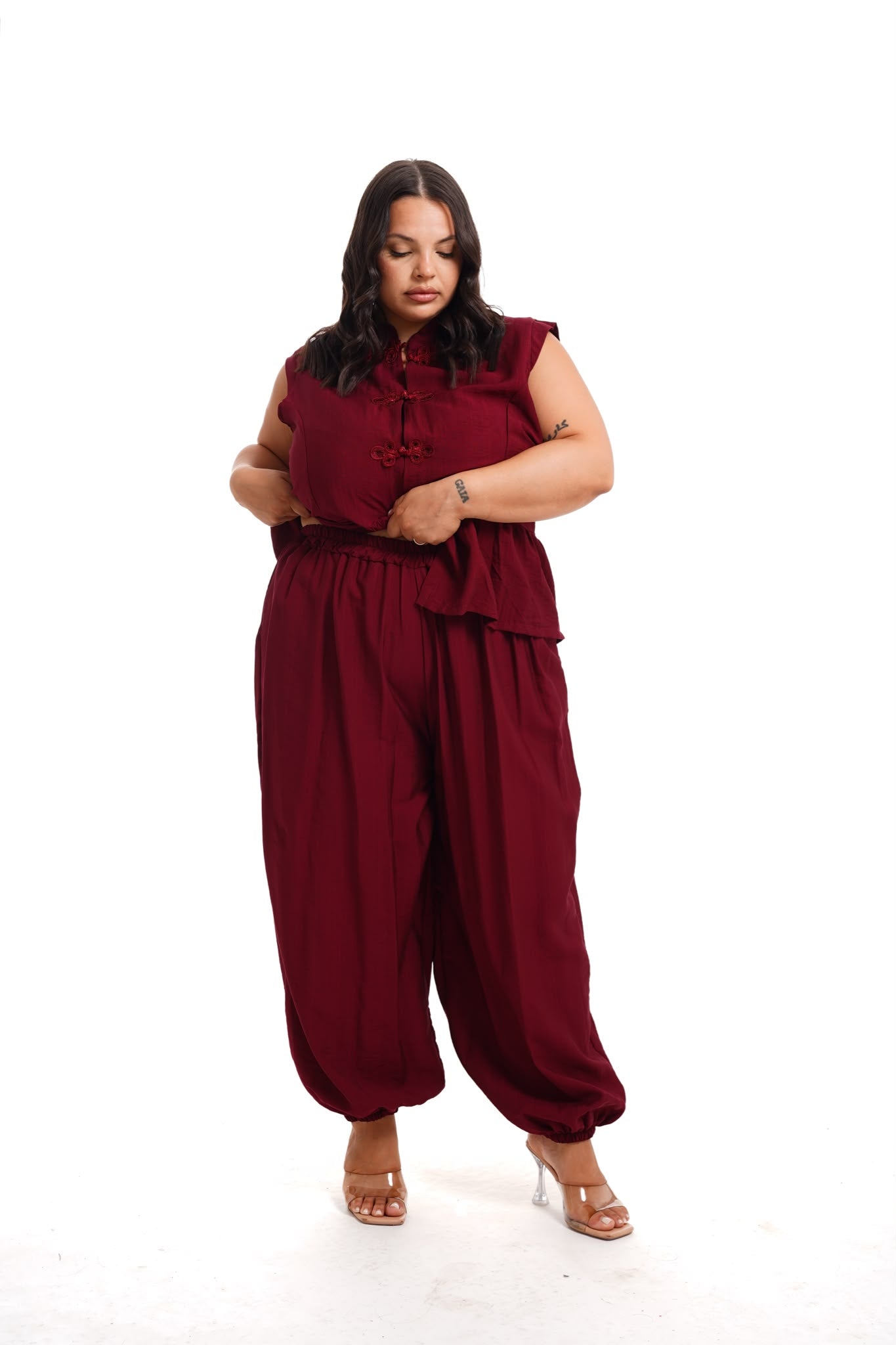 Tailleur Butterfly Bordeaux