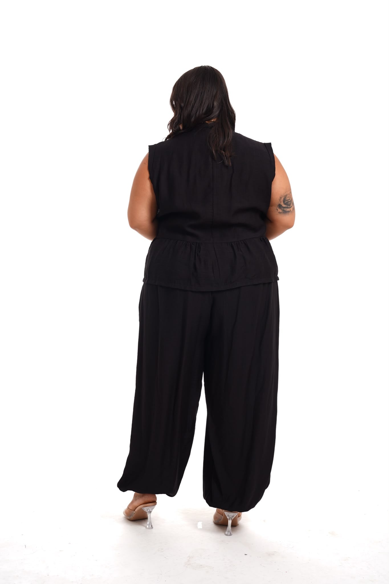 Tailleur Butterfly Nero