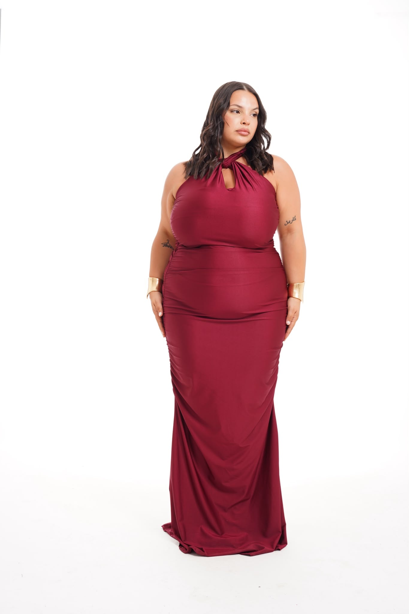 Dress Roby Bordeaux