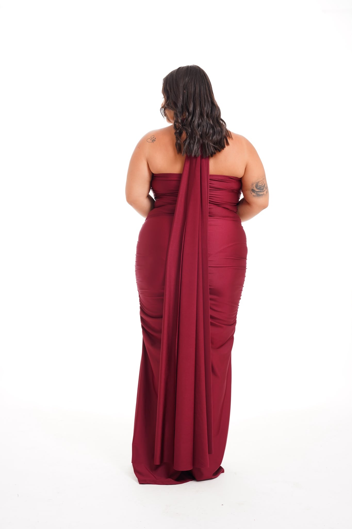Dress Roby Bordeaux