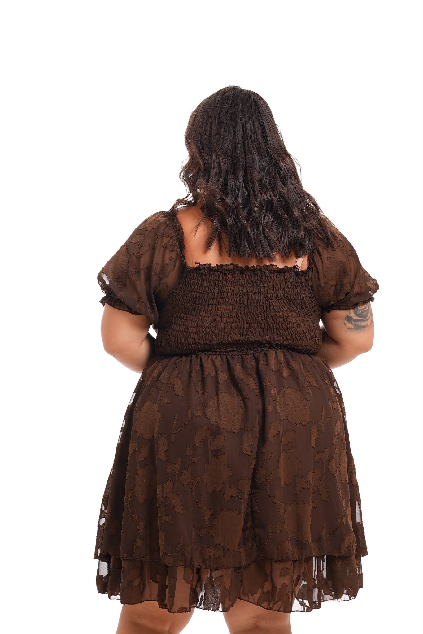 Mini Dress Boston Marrone