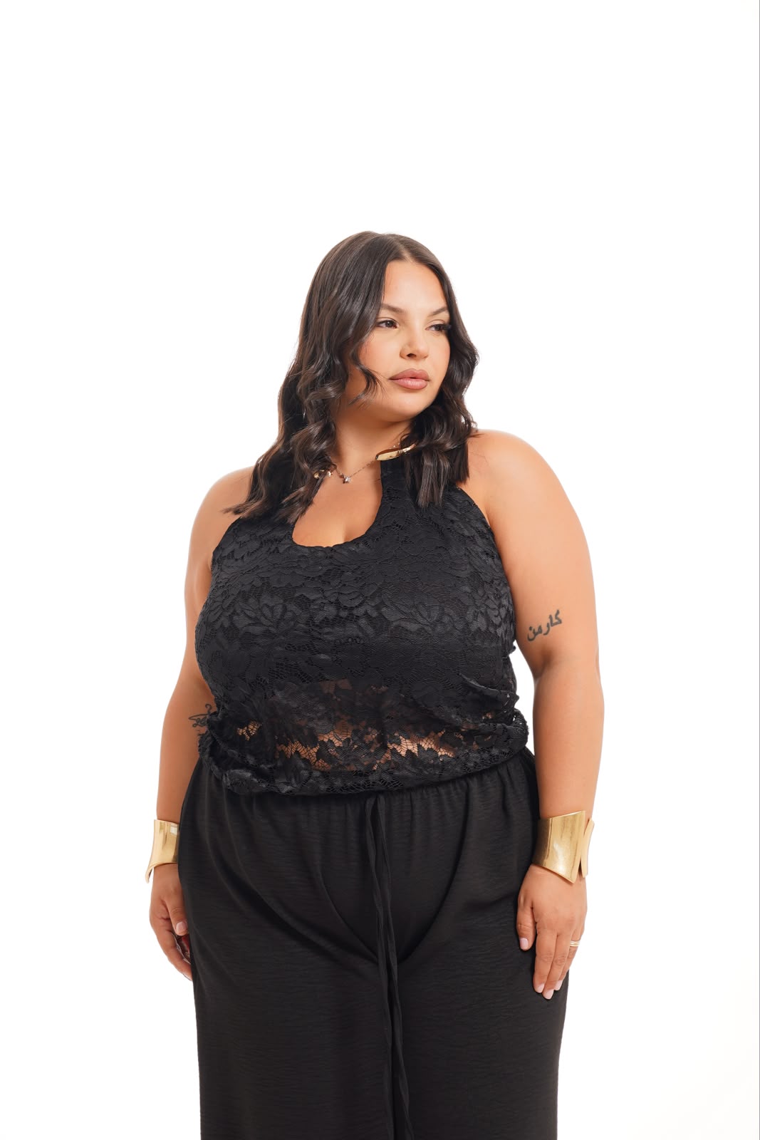 Top Mami In Pizzo Nero