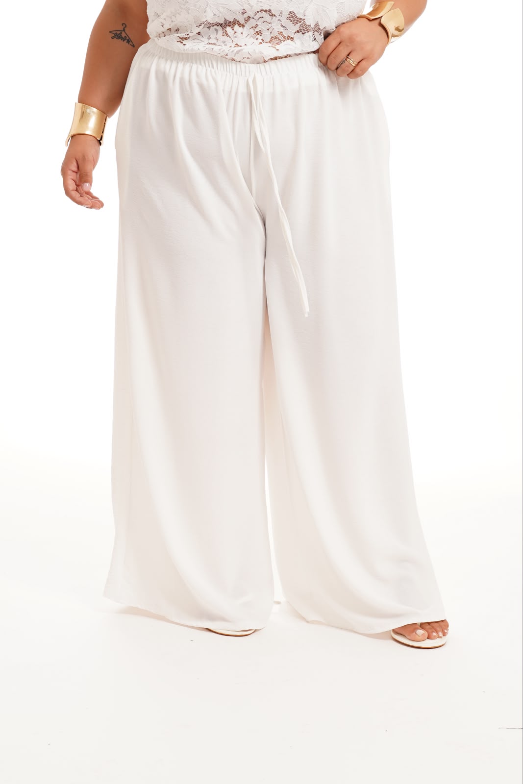 Pantalone Varsavia Bianco