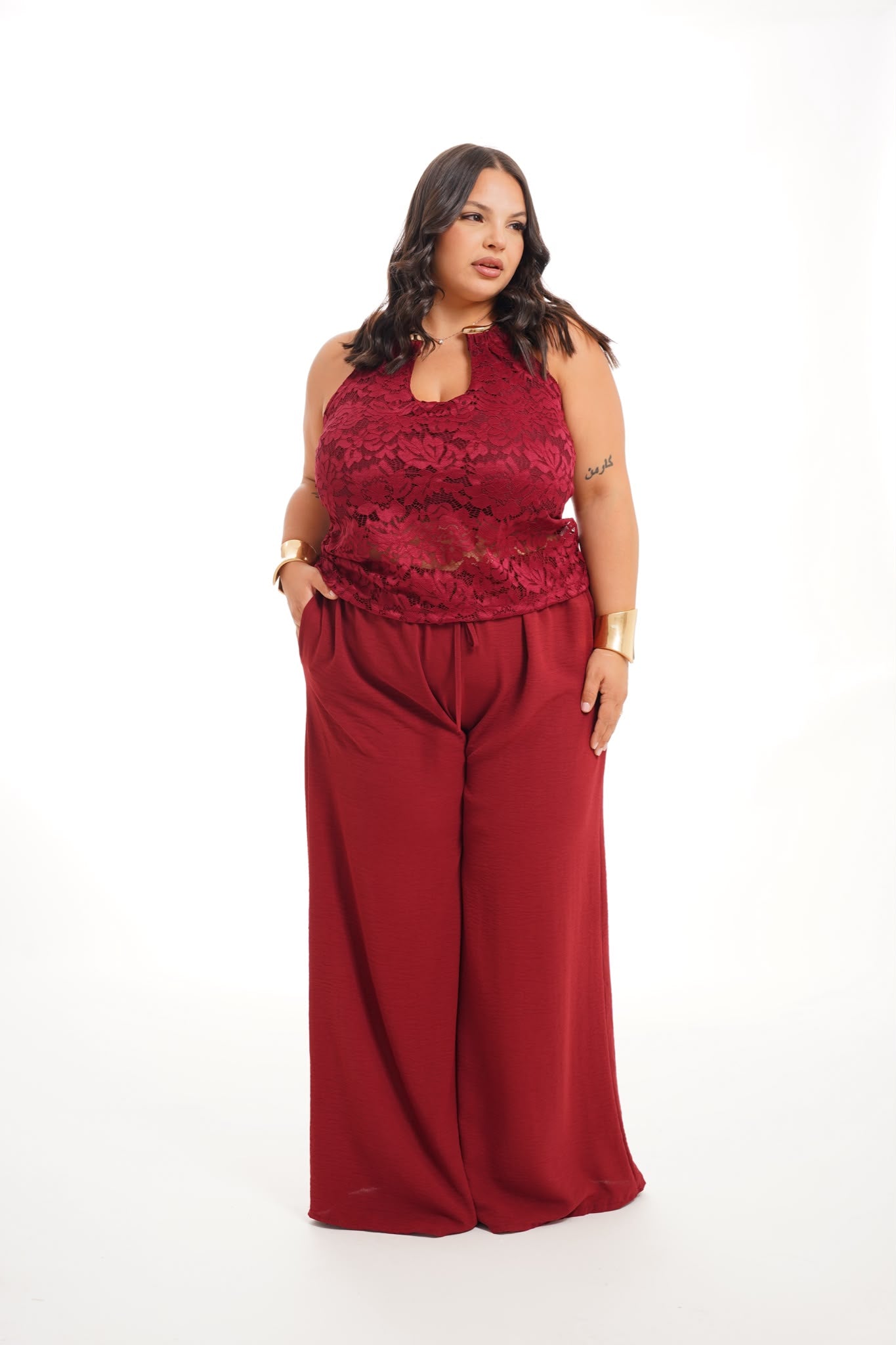 Pantalone Varsavia Bordeaux