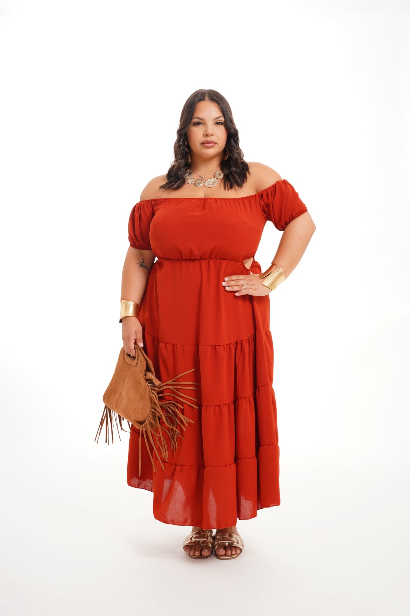 Dress Bambola Ruggine