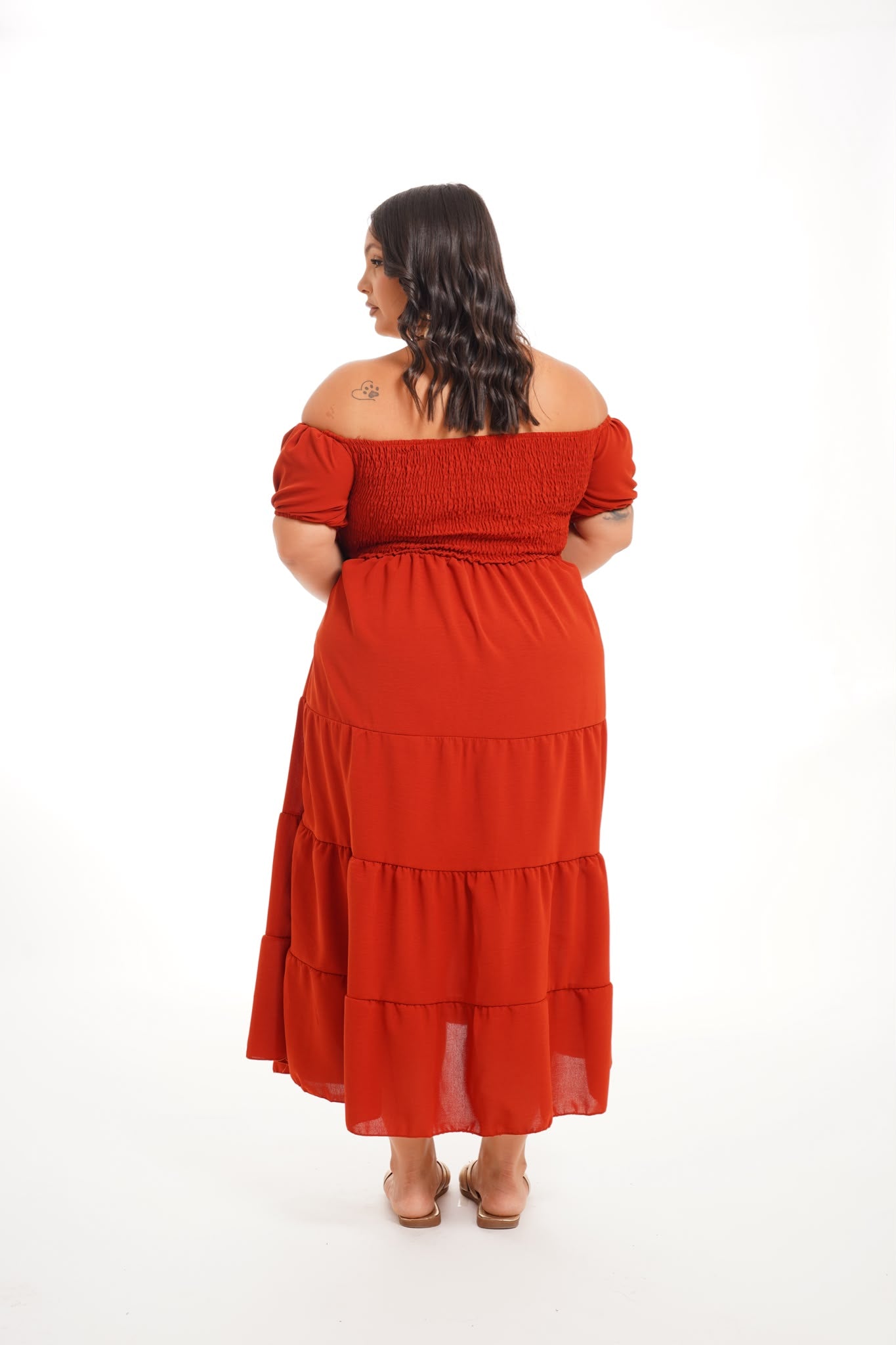 Dress Bambola Ruggine