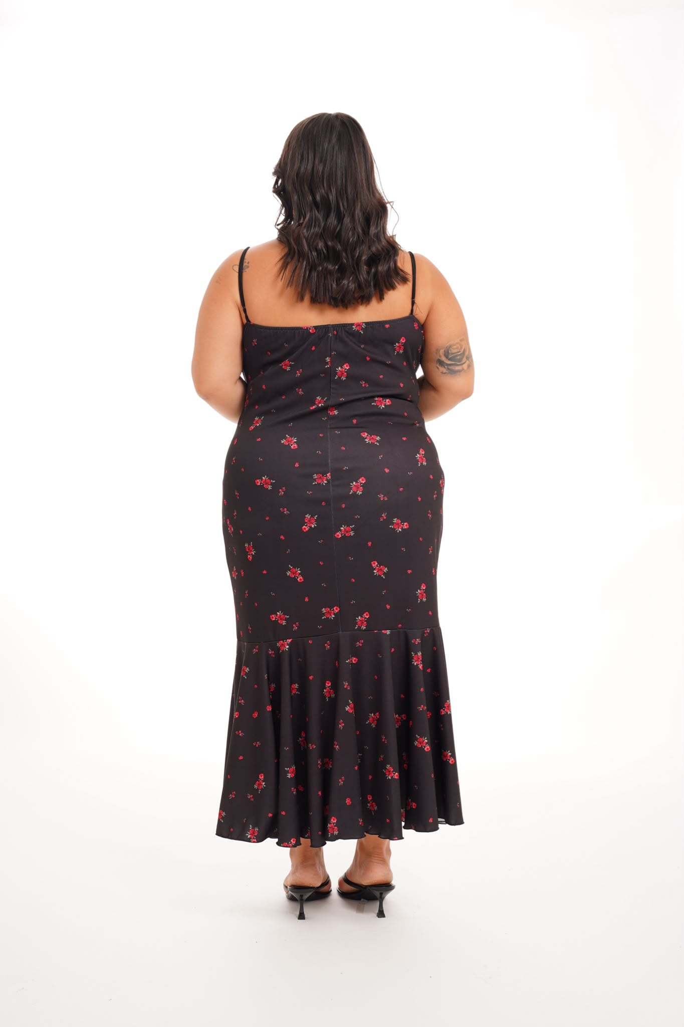 Dress Kesya Fiori Nero