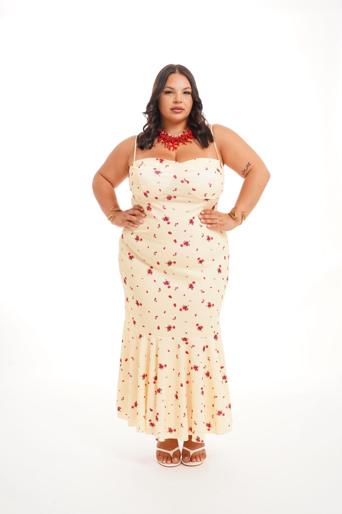 Dress Kesya Fiori Giallo