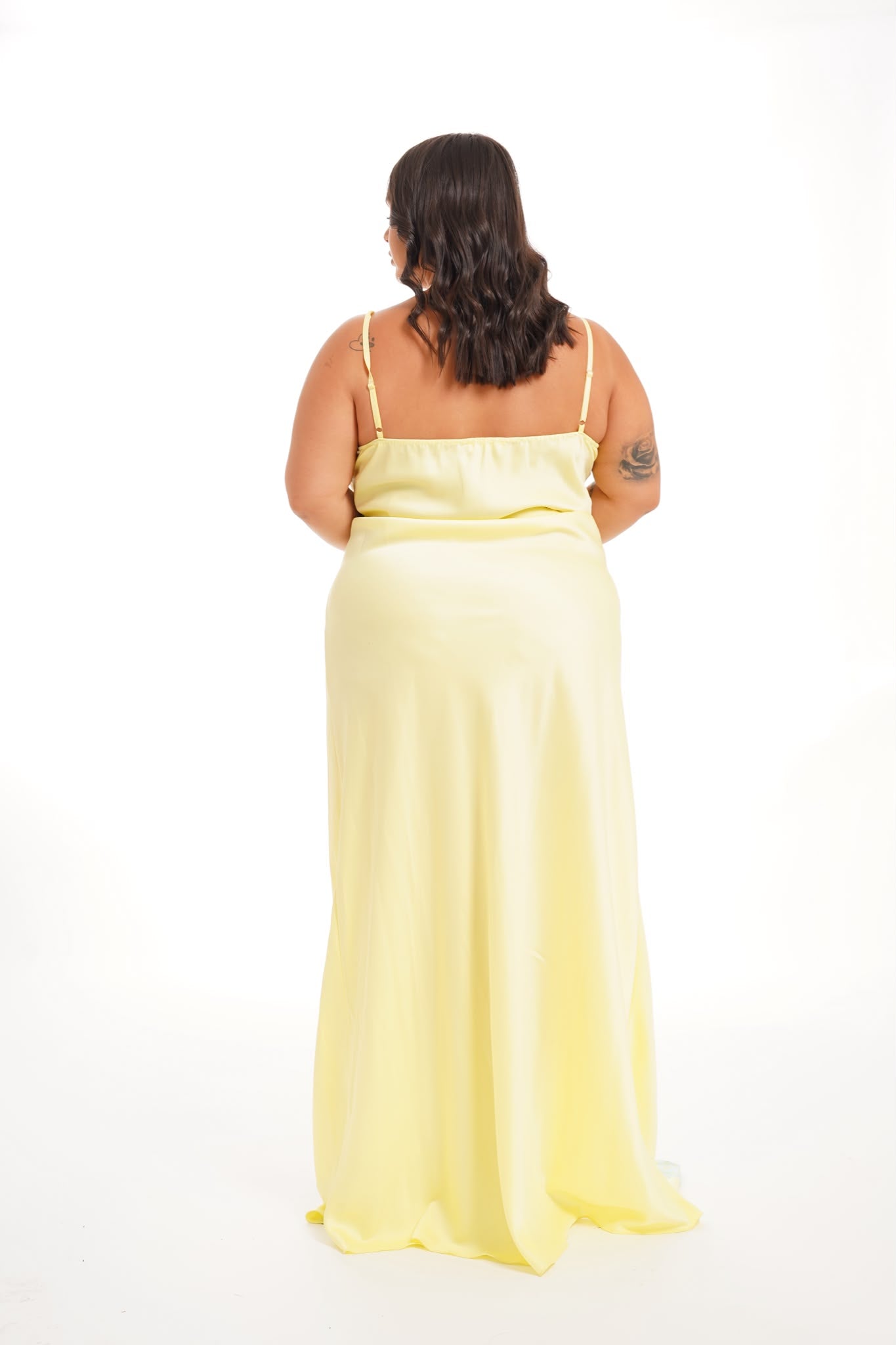 Dress In Pizzo Monia Giallo