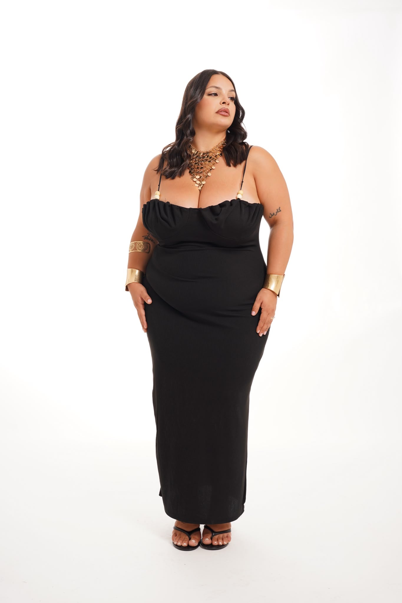 Dress Conchiglia Nero