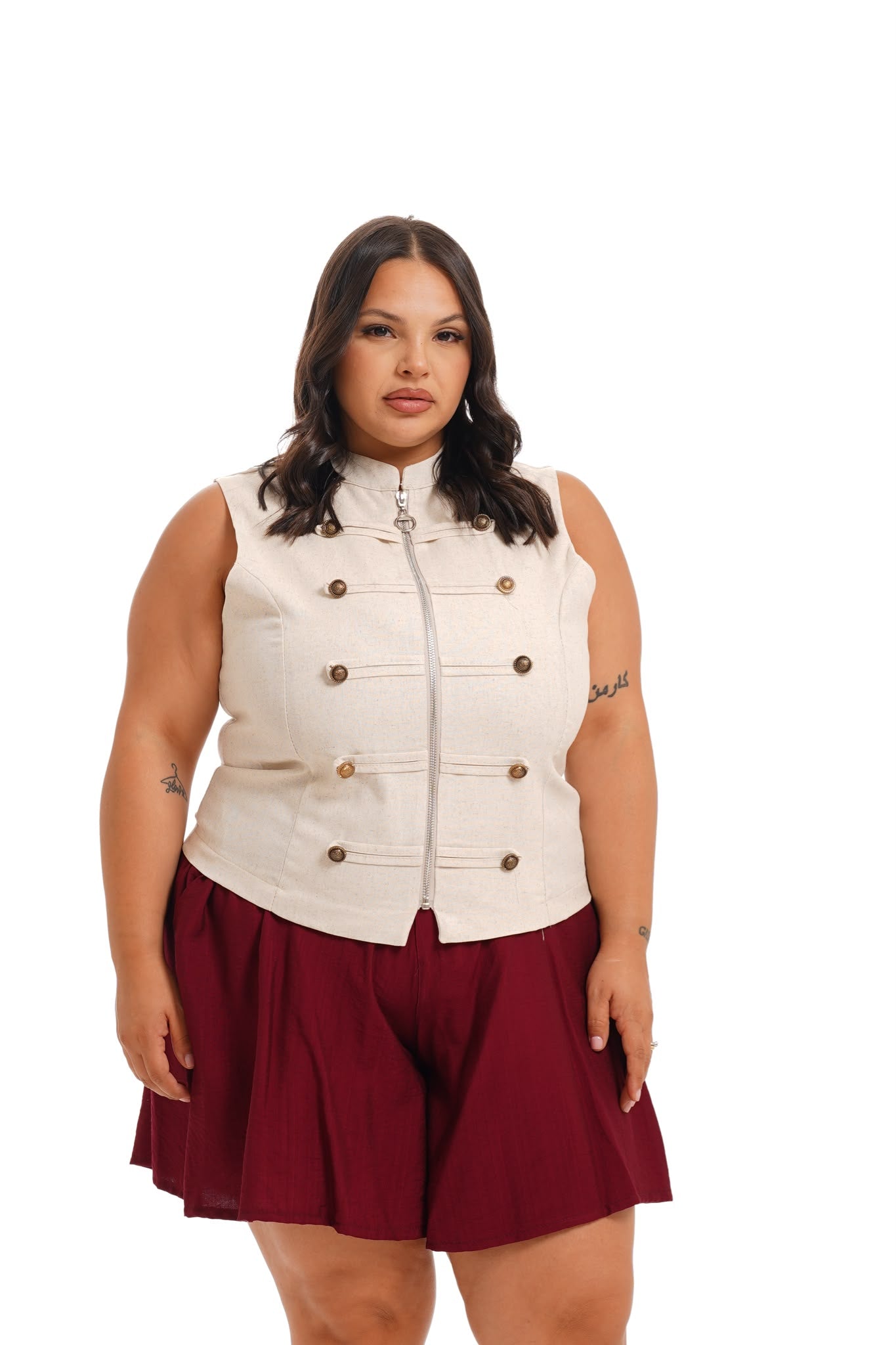 Gilet Cariati Panna