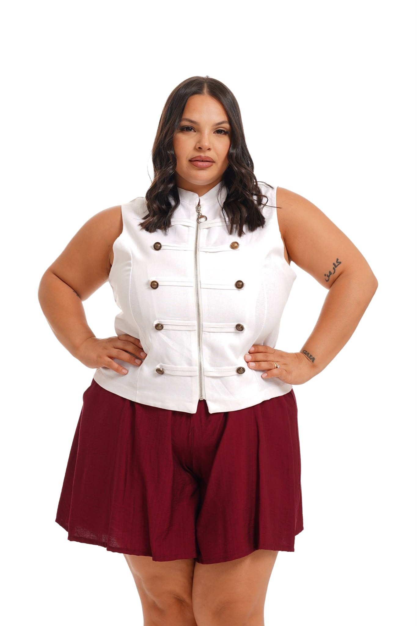 Gilet Cariati Bianco