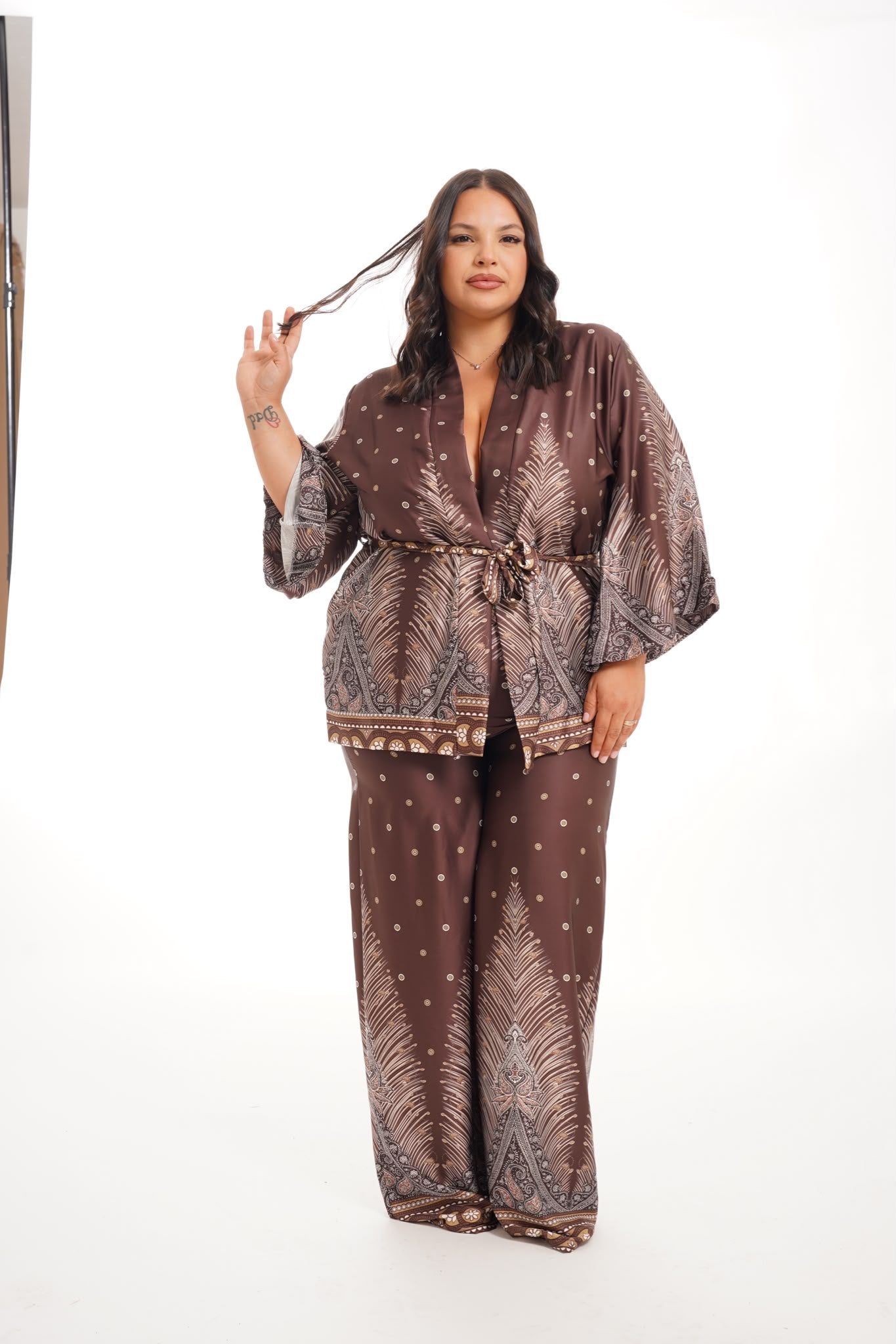 Tailleur Japan Marrone