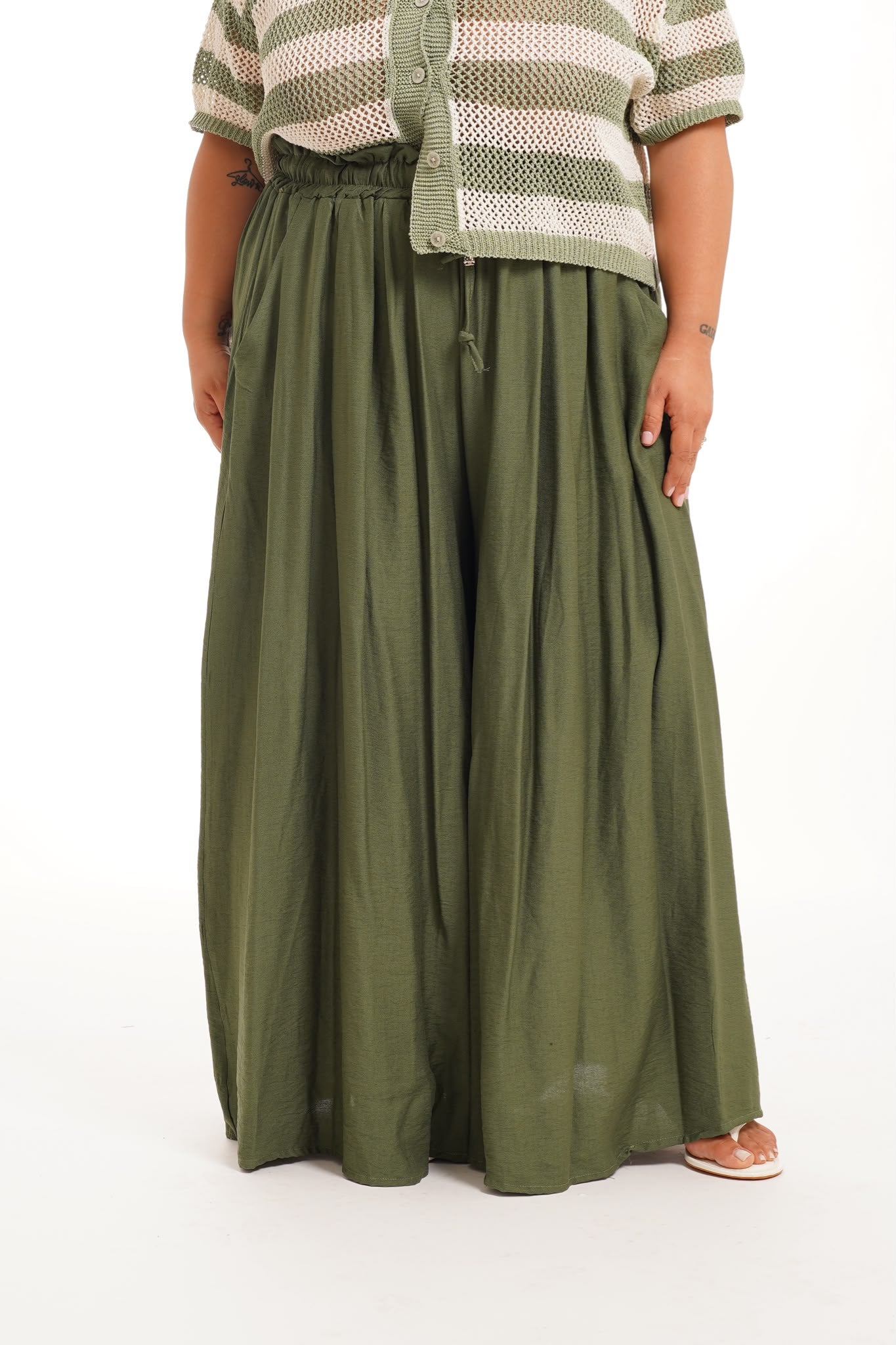 Pantalone Asia Verde