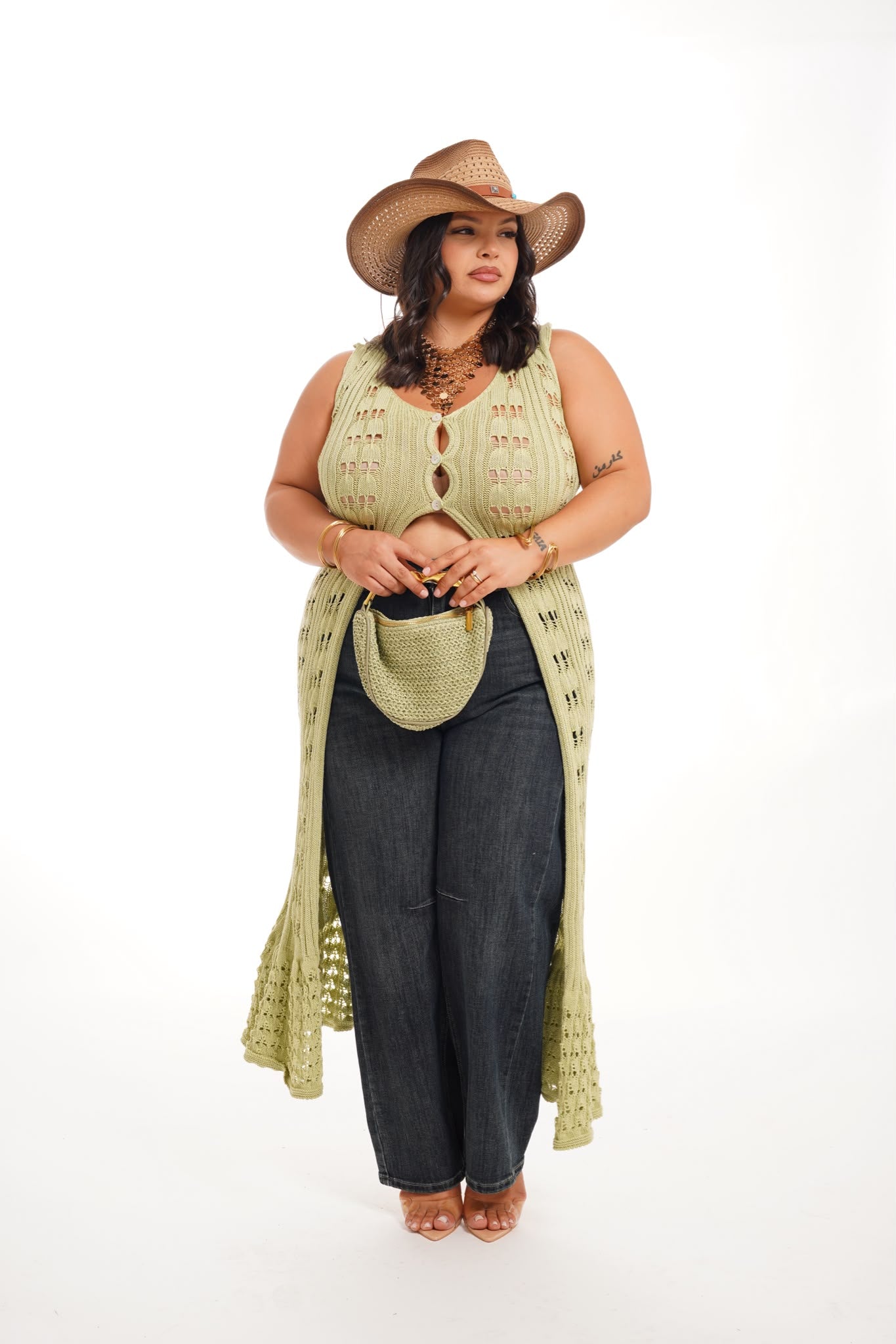 Gilet Grace Verde Acido