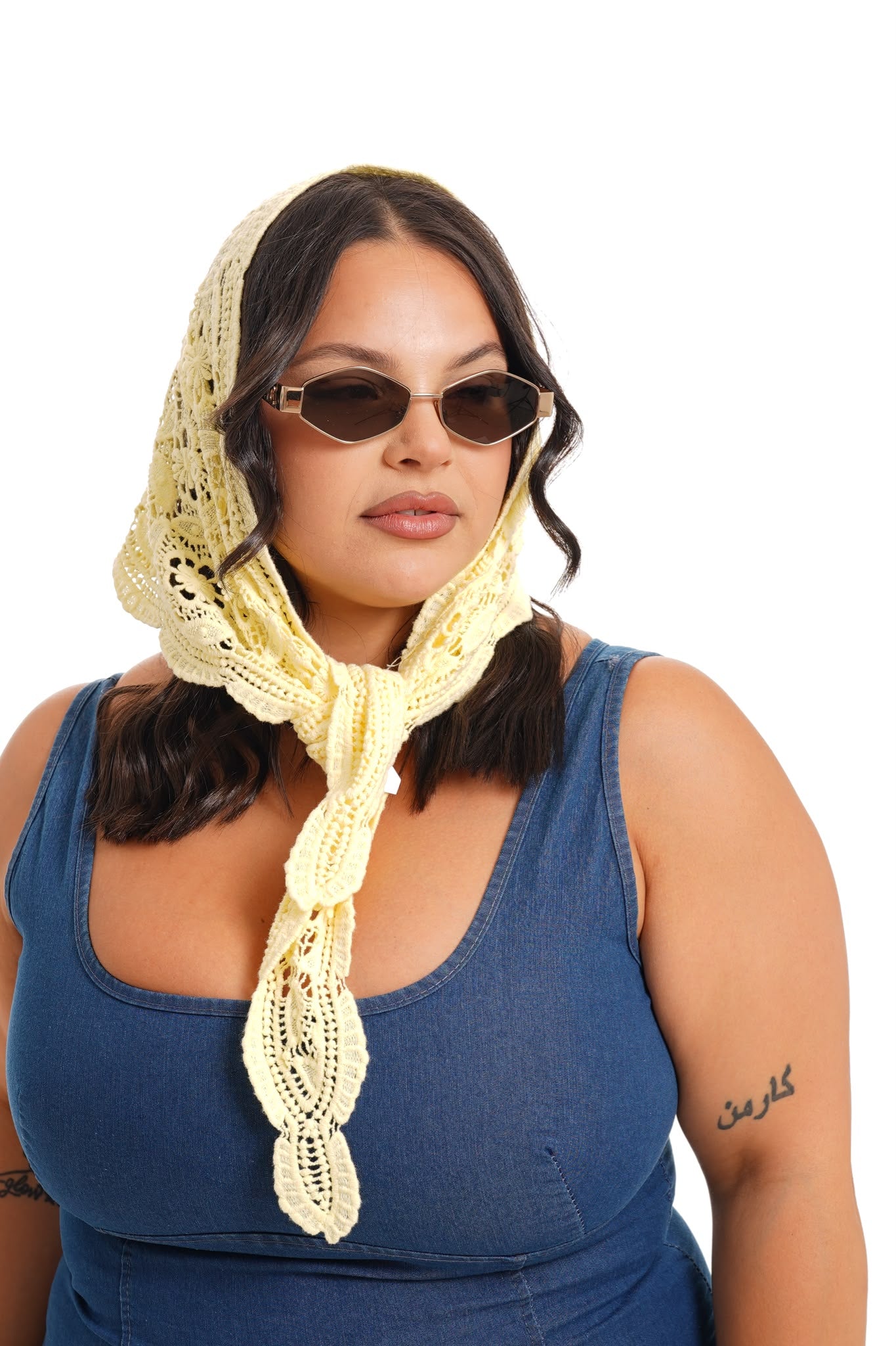Bandana Triangolare Gialla