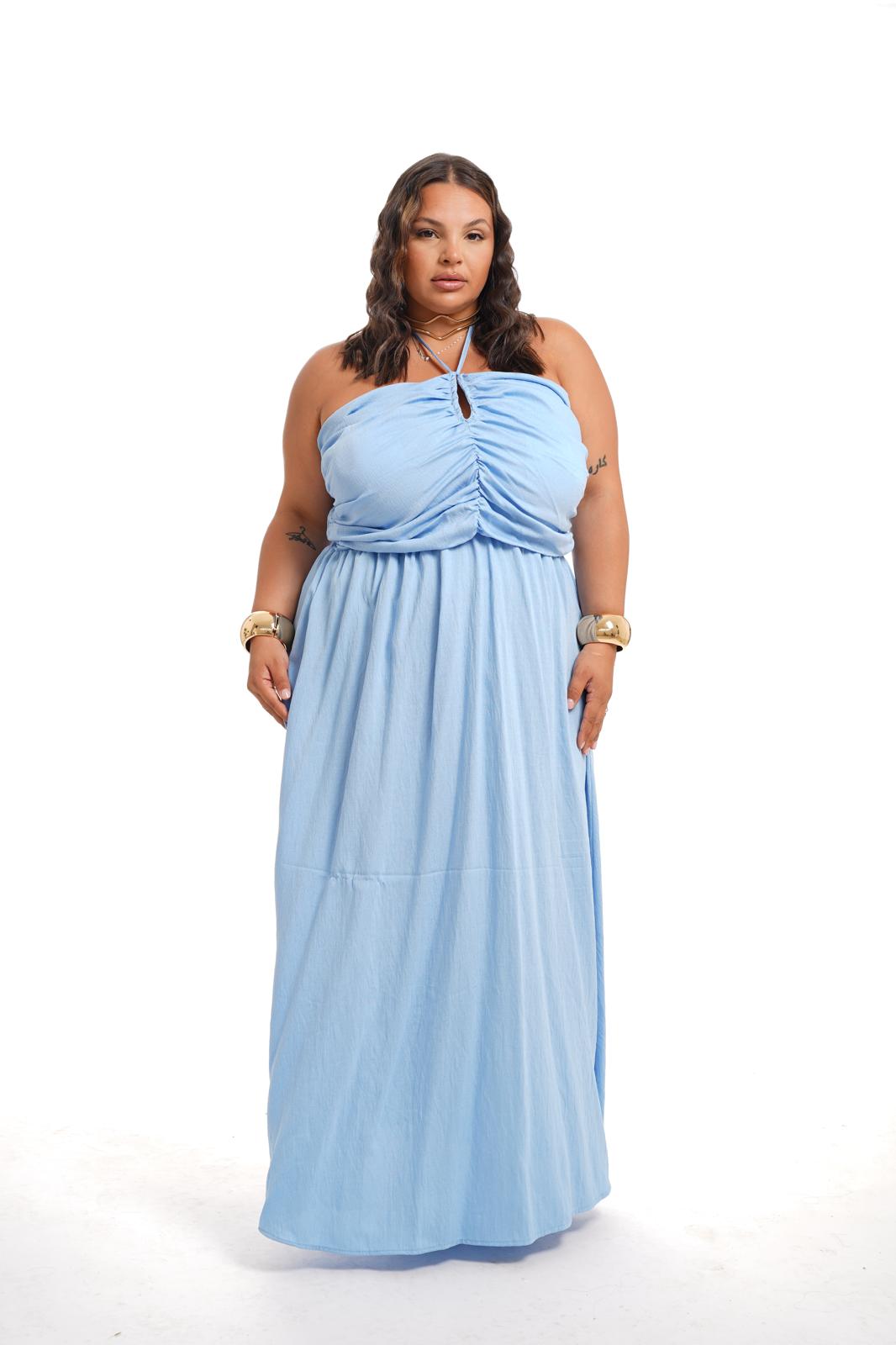 Dress Diana Azzurro