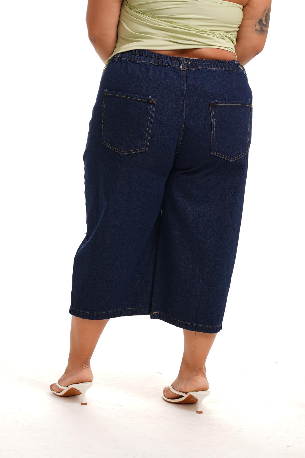 Bermuda Jeans Blu