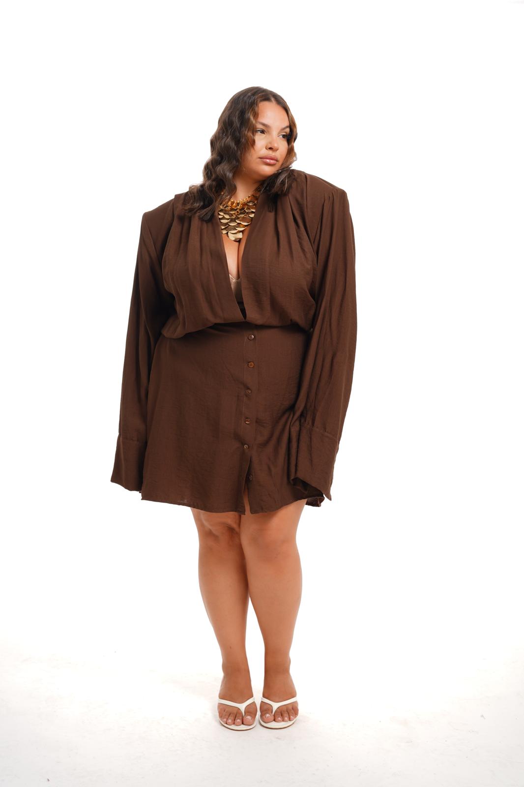 Dress Love Show Marrone