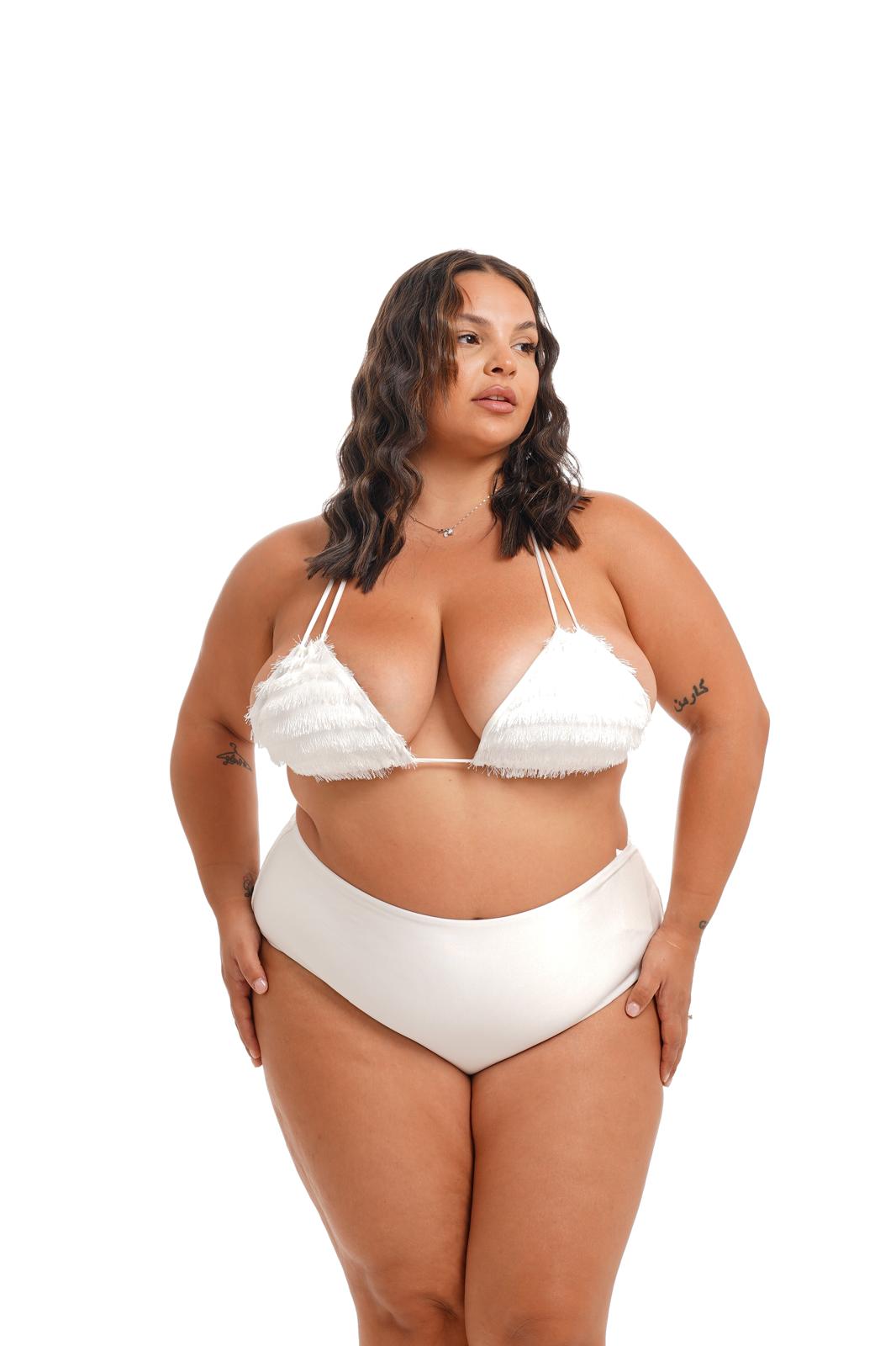 Costume Peluche Bianco