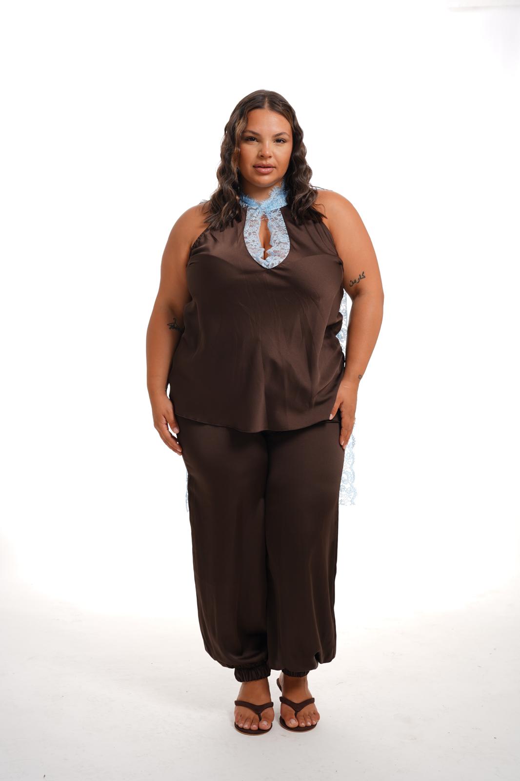 Coordinato Moda Marrone