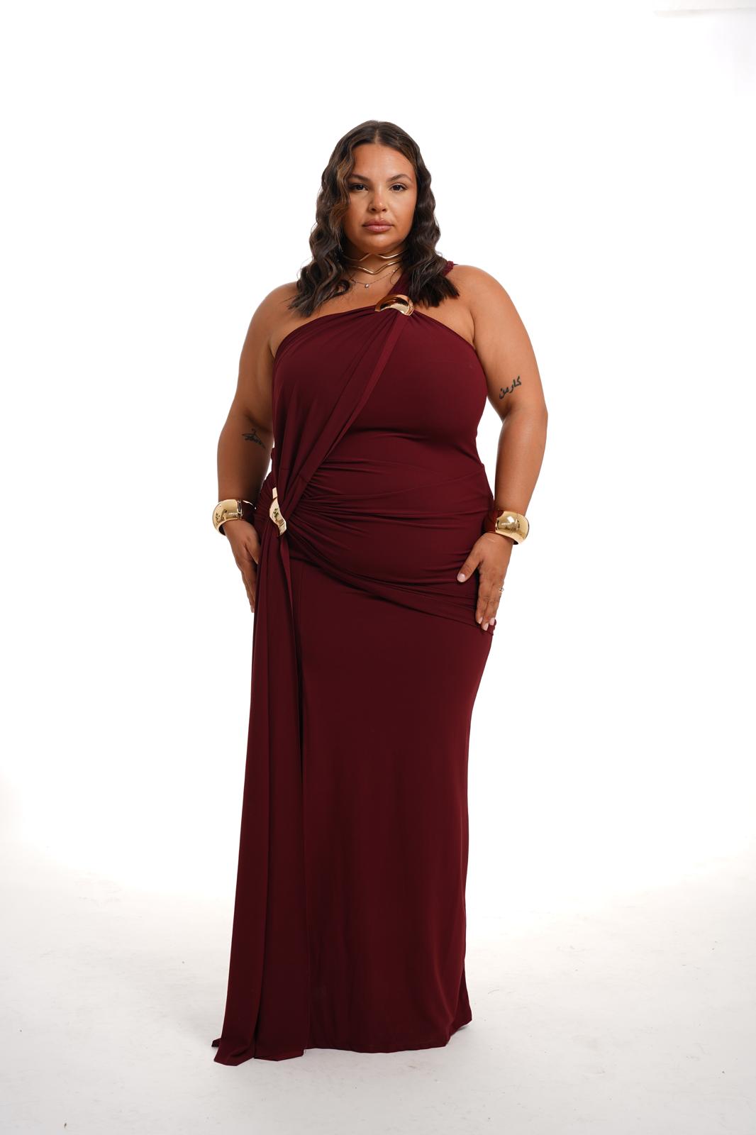 Dress Soleil Bordeaux