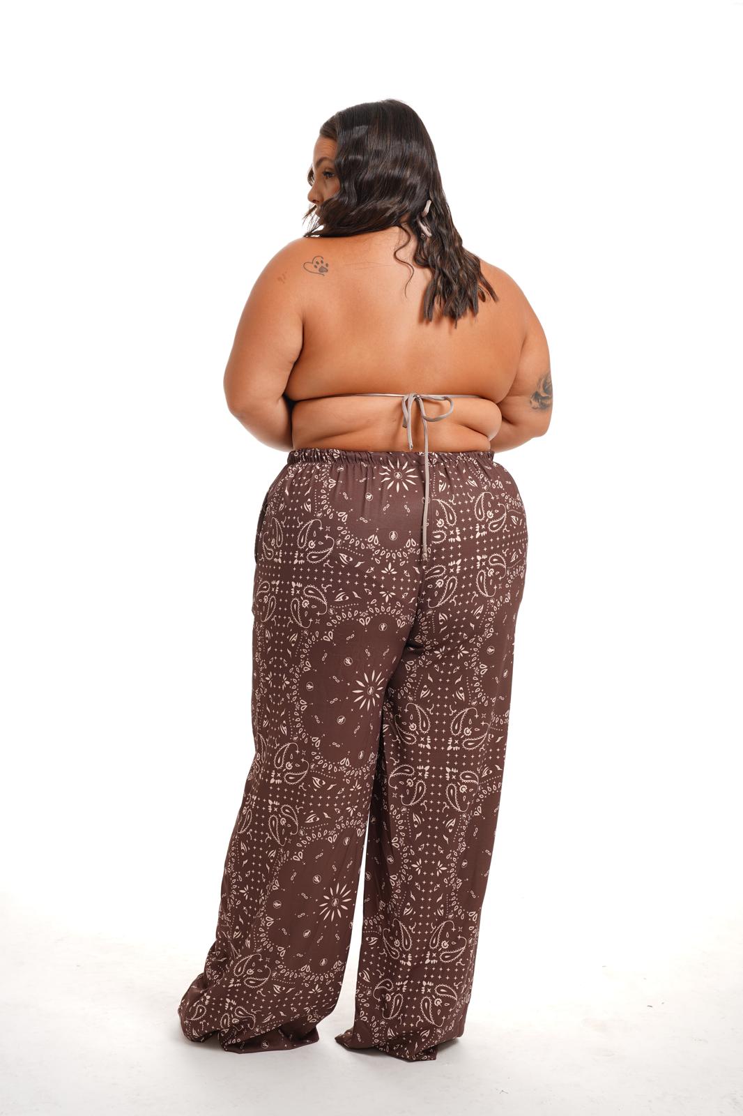 Pantalone Bandana Marrone